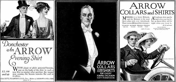 Retro Poster The Arrow Collar Man by J C Leyendecker